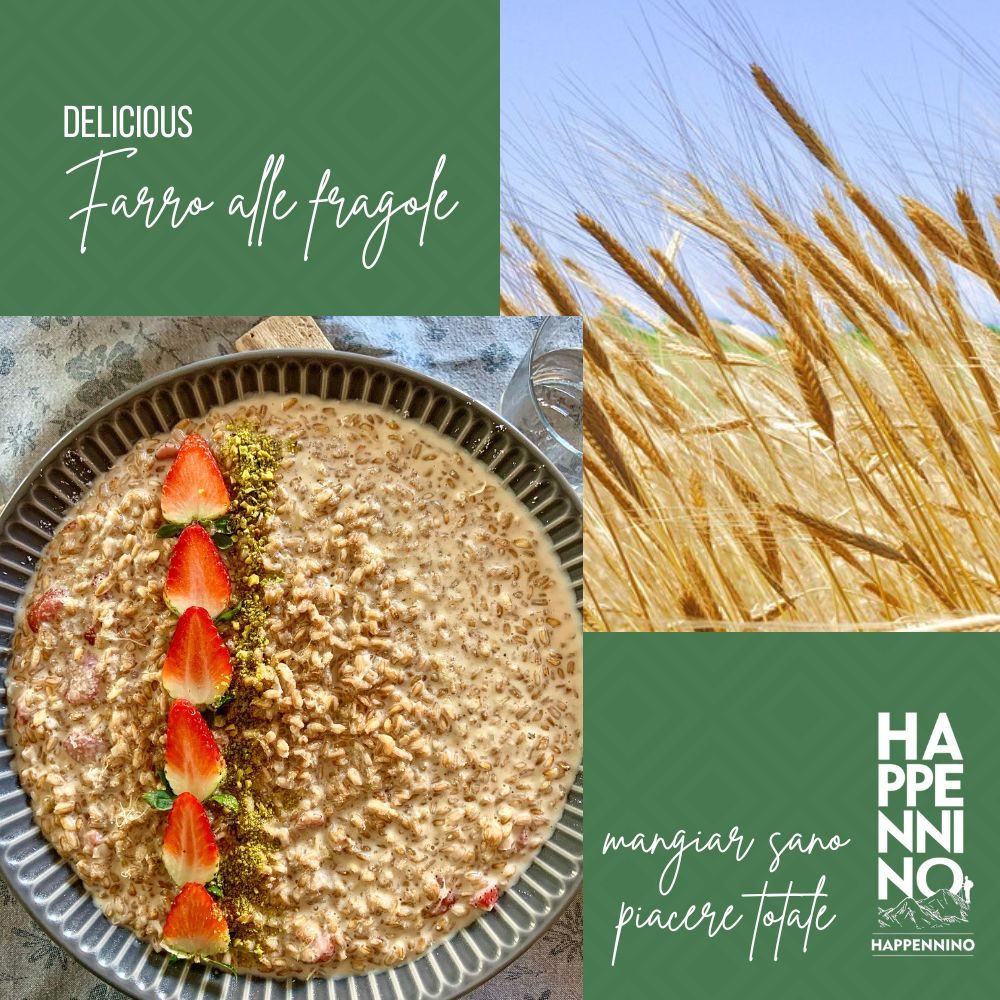 farro alle fragole