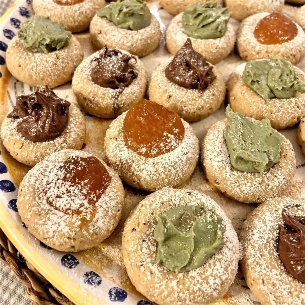 biscotti con farina di farro e farina nocciola